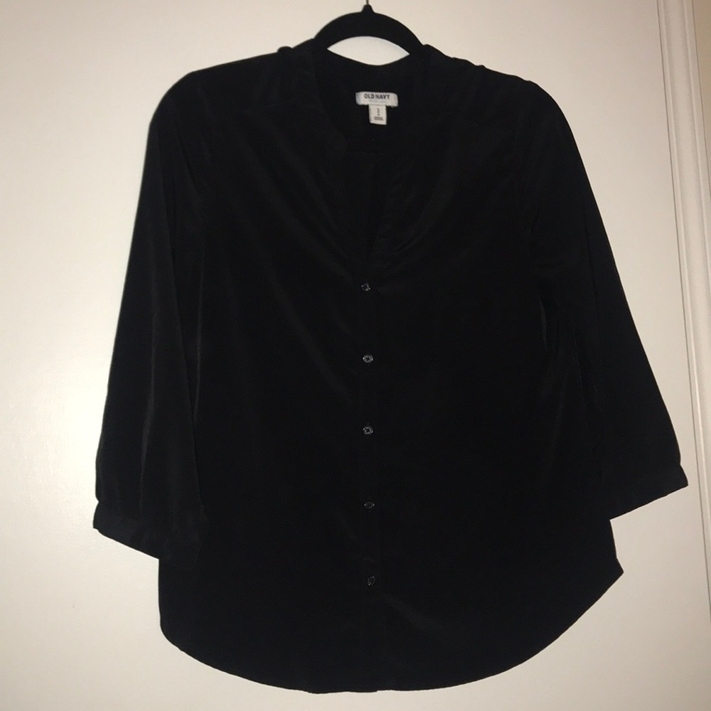 Classic Black Blouse